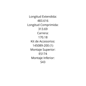 Amortiguador Gold Parts 65523: imagen 2