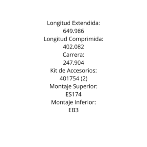 Amortiguador Gold Parts 65159: imagen 2