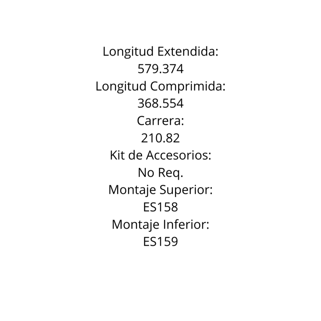 Amortiguador Gold Parts 65490