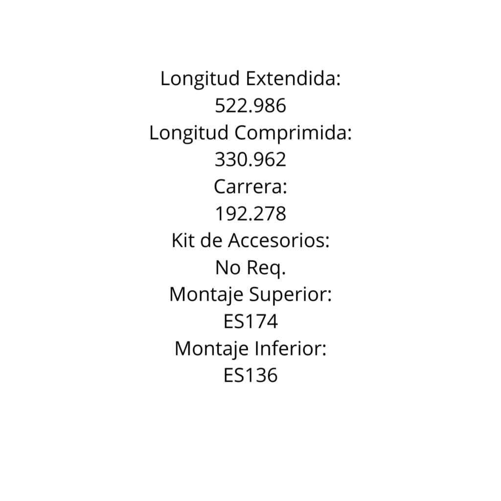 Amortiguador Gold Parts 65175