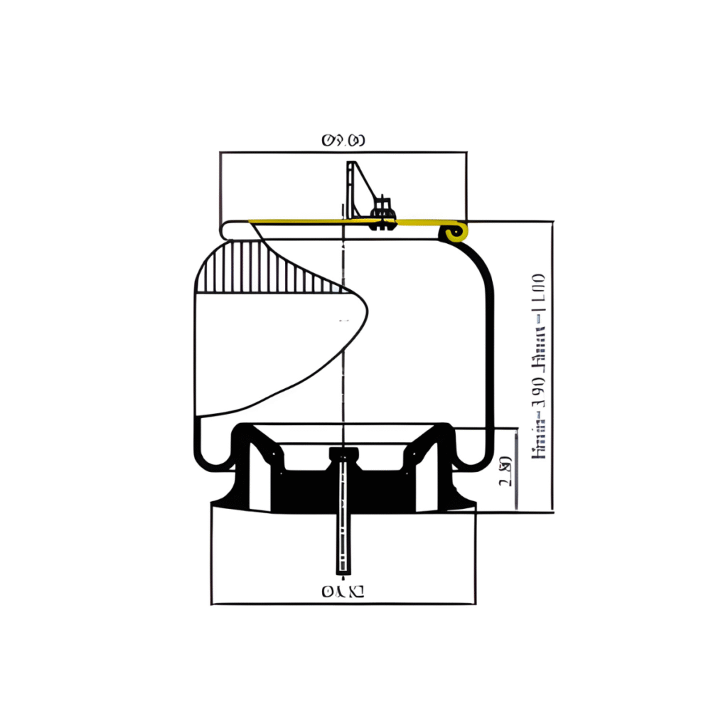Bolsa De Aire Gold Parts GP9622