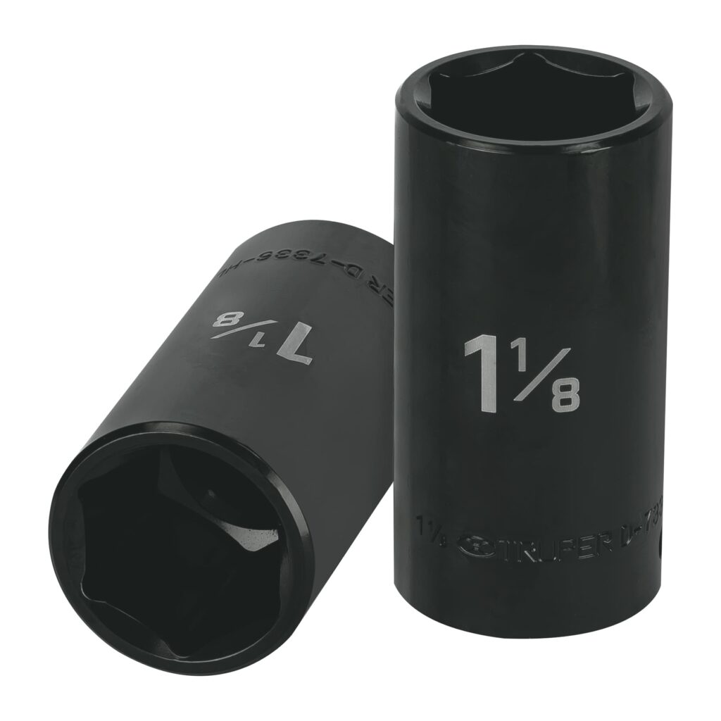 Dado Largo Impacto 1 1/8 Cuadro De 1/2 Truper 13401