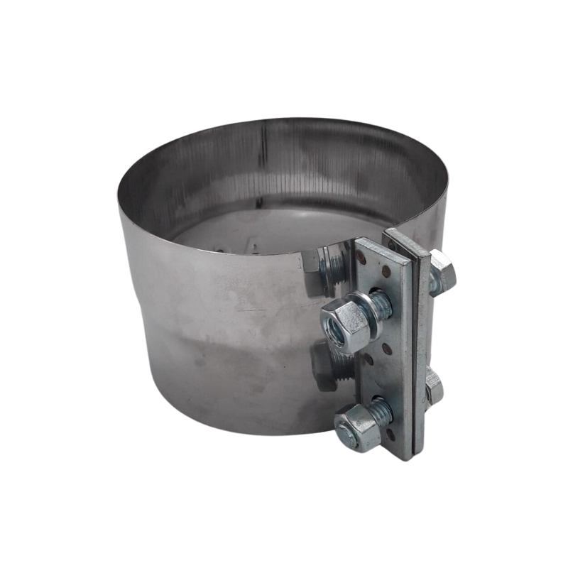 Refaccionaria Guerra Diesel | imagen de sitio - 1 Abrazadera Escalonada 5 Pulgadas Galvanizada