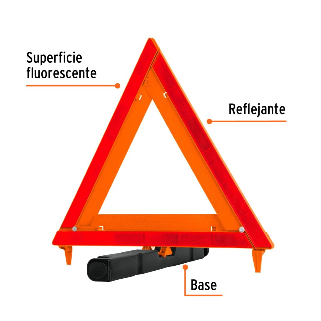 Triangulo Reflejante De Precaucion Truper 10942