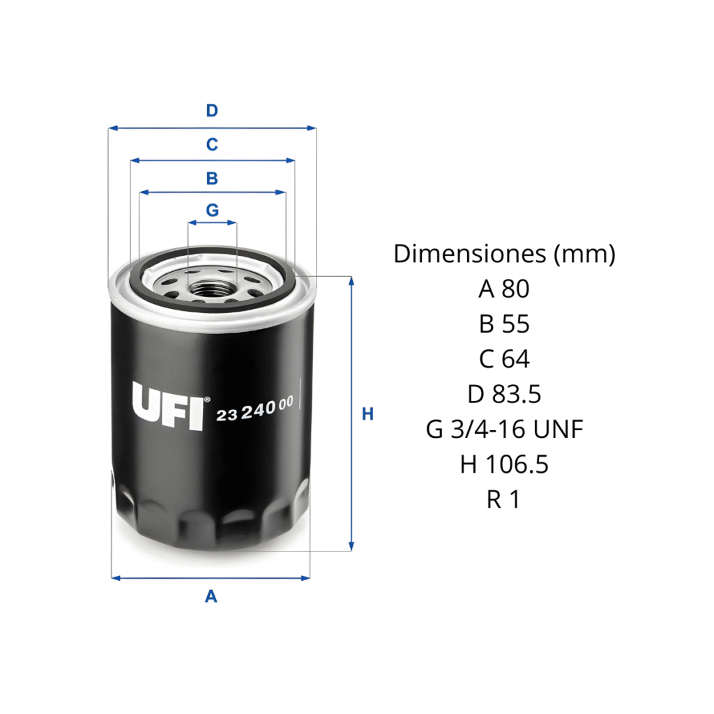 Filtro Ufi 23.240.00