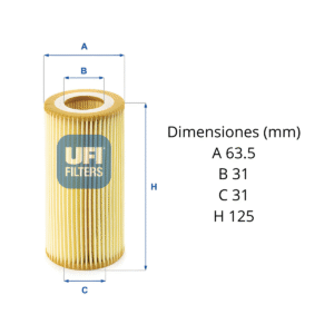 Filtro Ufi 25.040.00: imagen 2