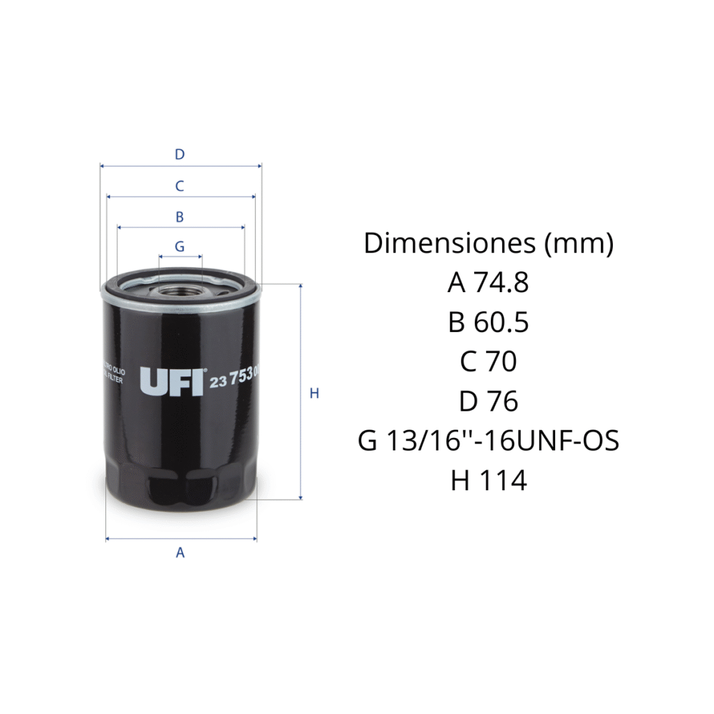 Filtro Ufi 23.753.00