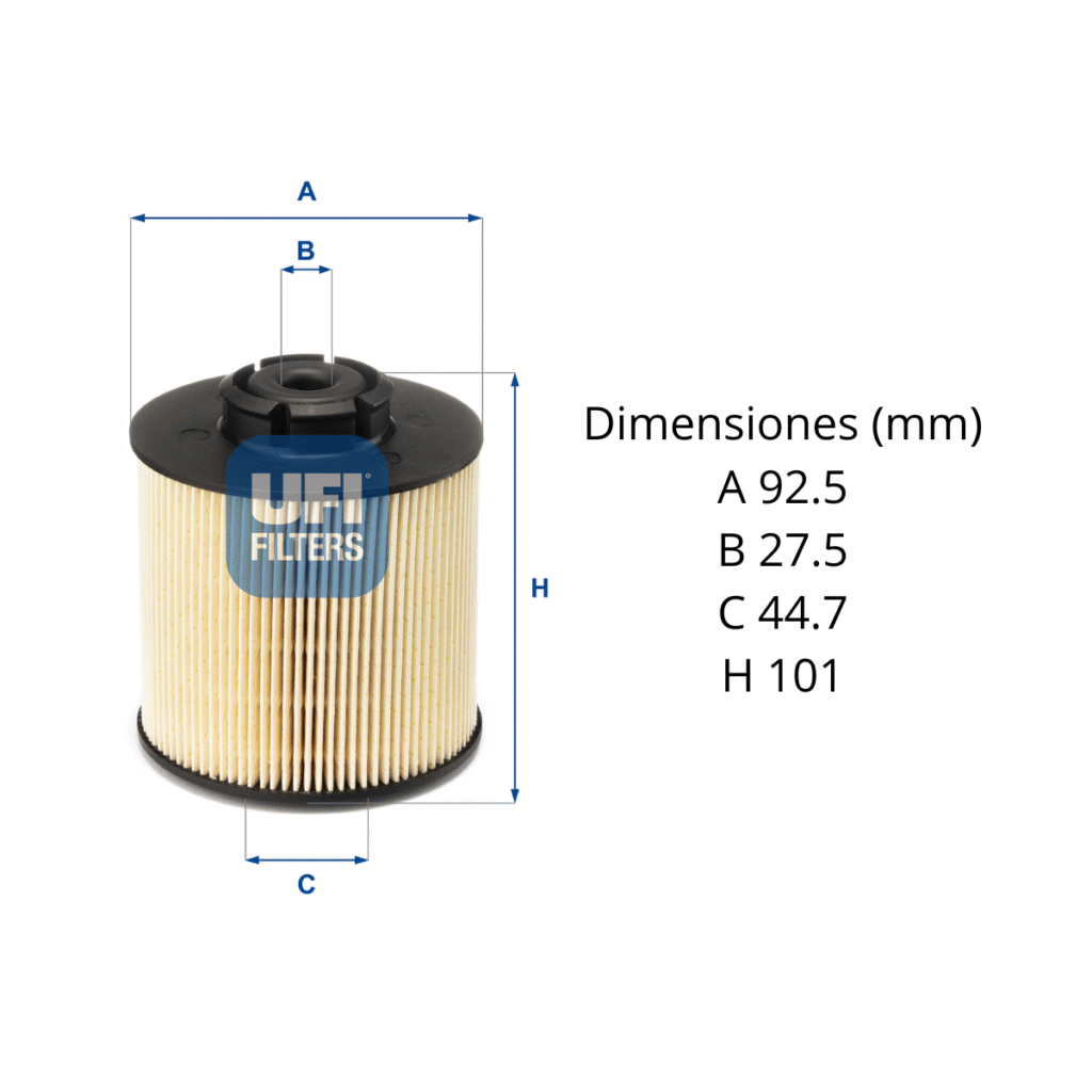 Filtro Ufi 26.017.00