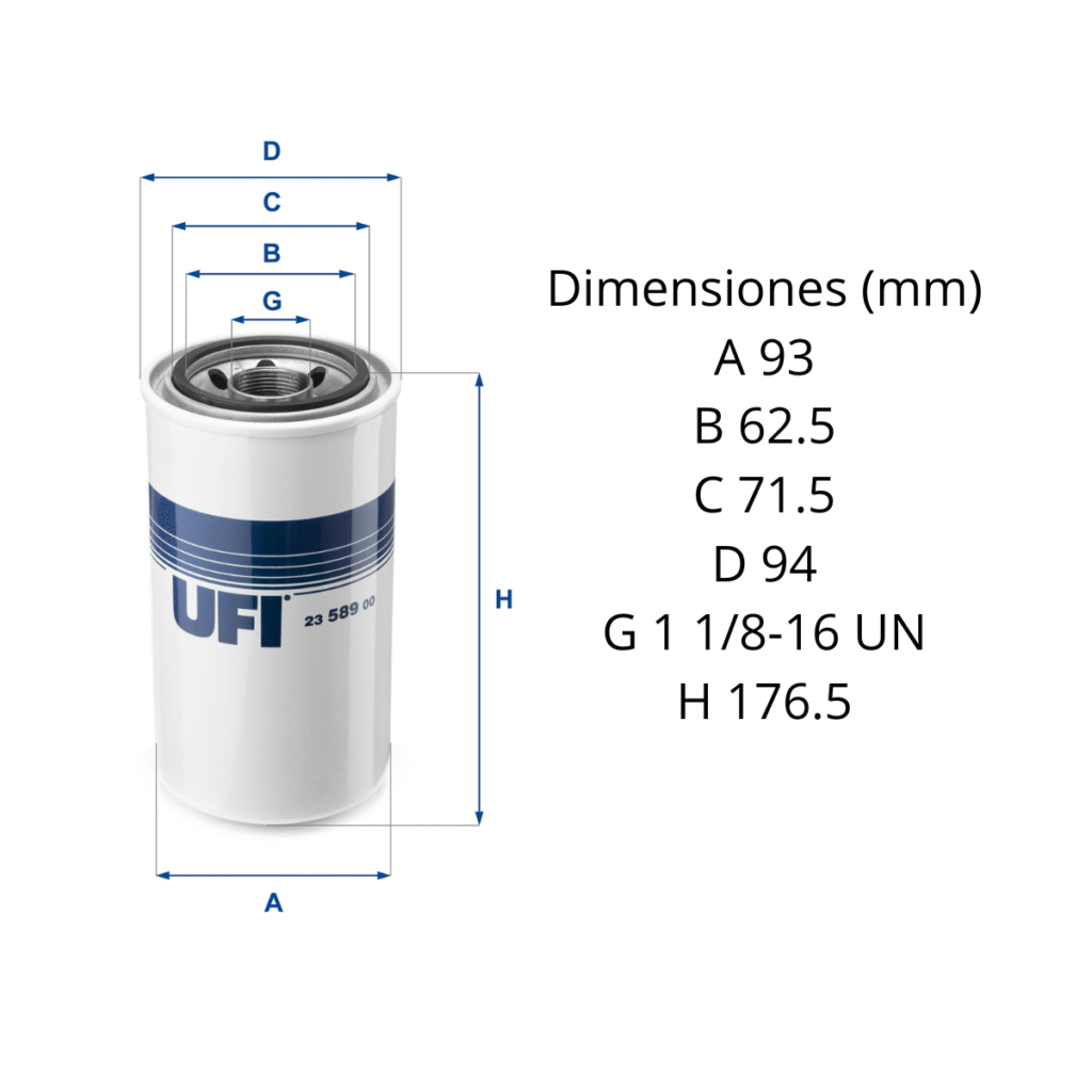 Filtro Ufi 23.589.00