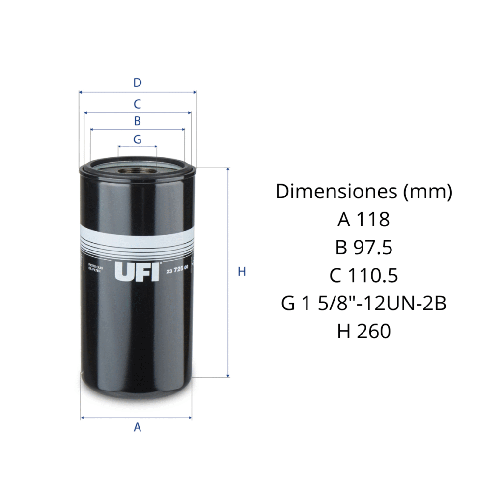 Filtro Ufi 23.725.00