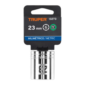 Dado 6 Puntas Cuadro 1/2 De 23Mm Truper 13273: imagen 8