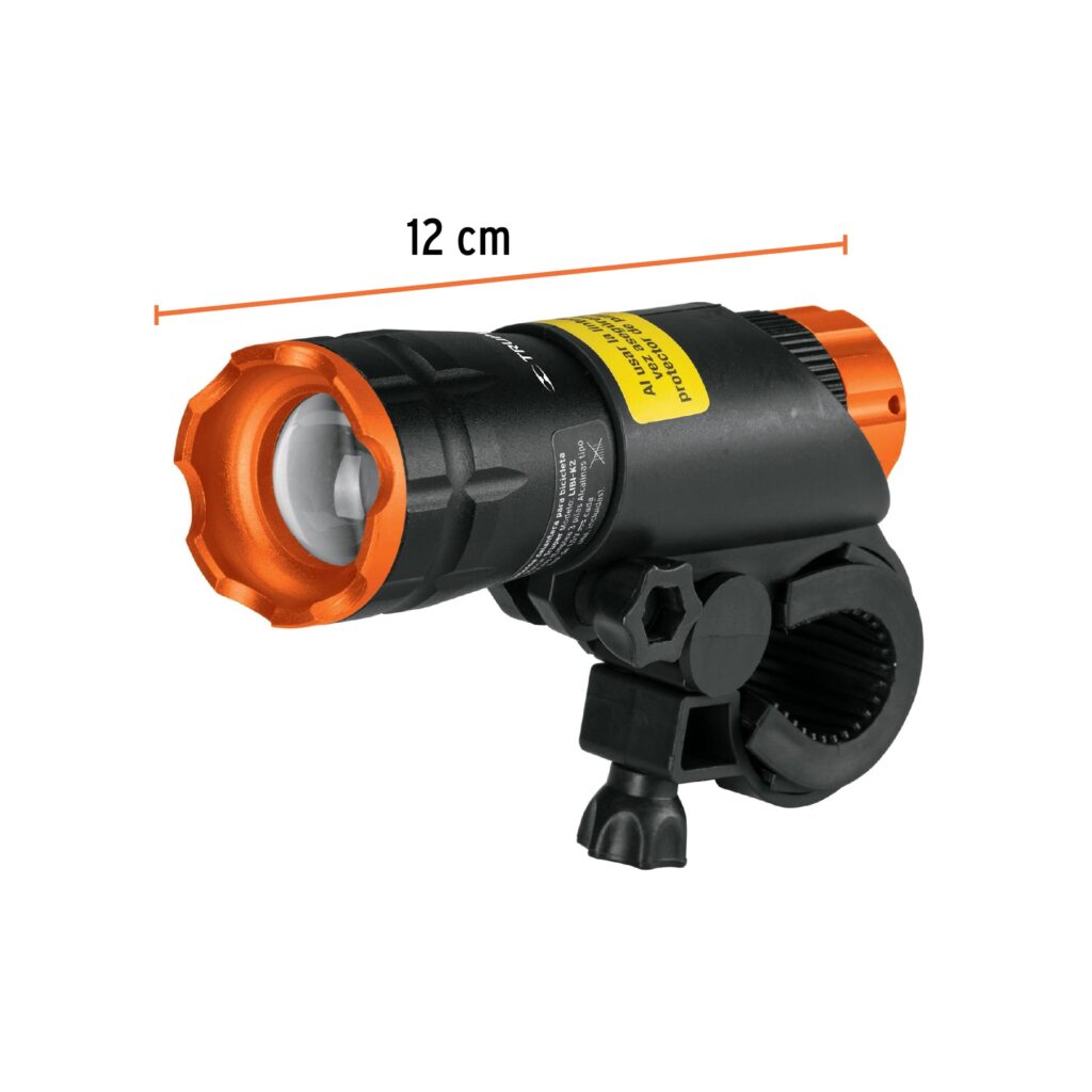 Linterna delantera para bicicleta 140 lm recargable Trupre 16796
