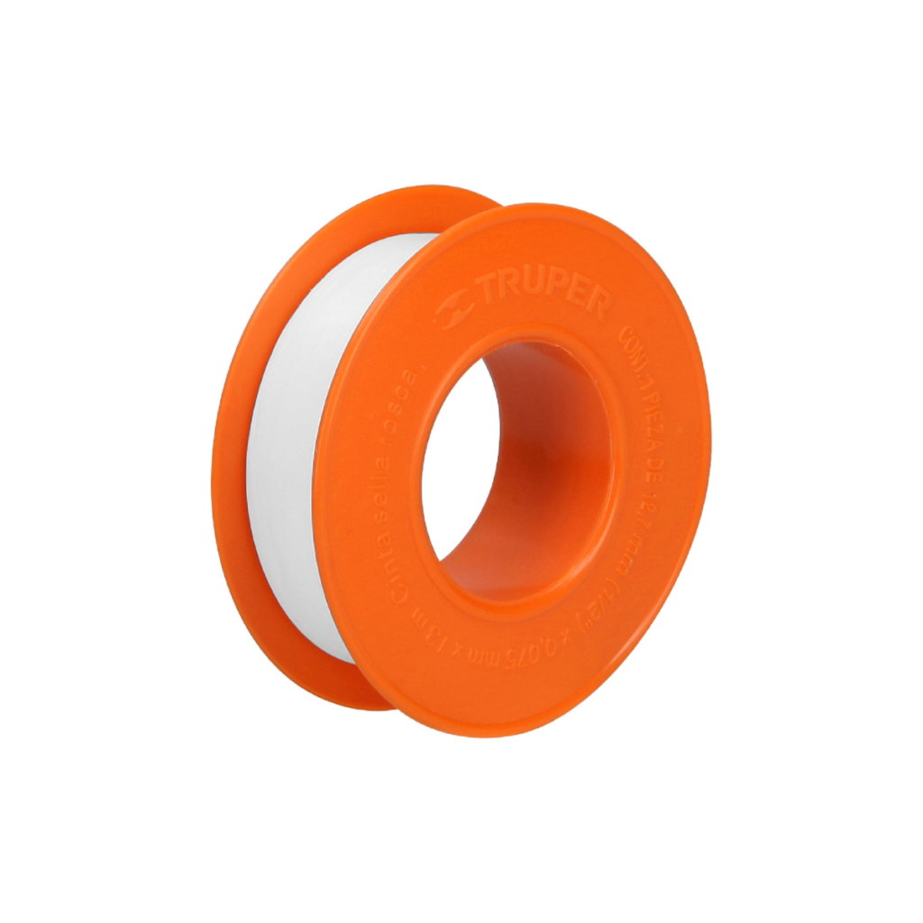 Cinta De Teflon Sella Roscas 1/2" X 13M Truper 12512