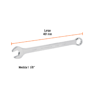 Llave Mixta De 1-1/8 X 401 Mm Largo Truper Expert 15604: imagen 3