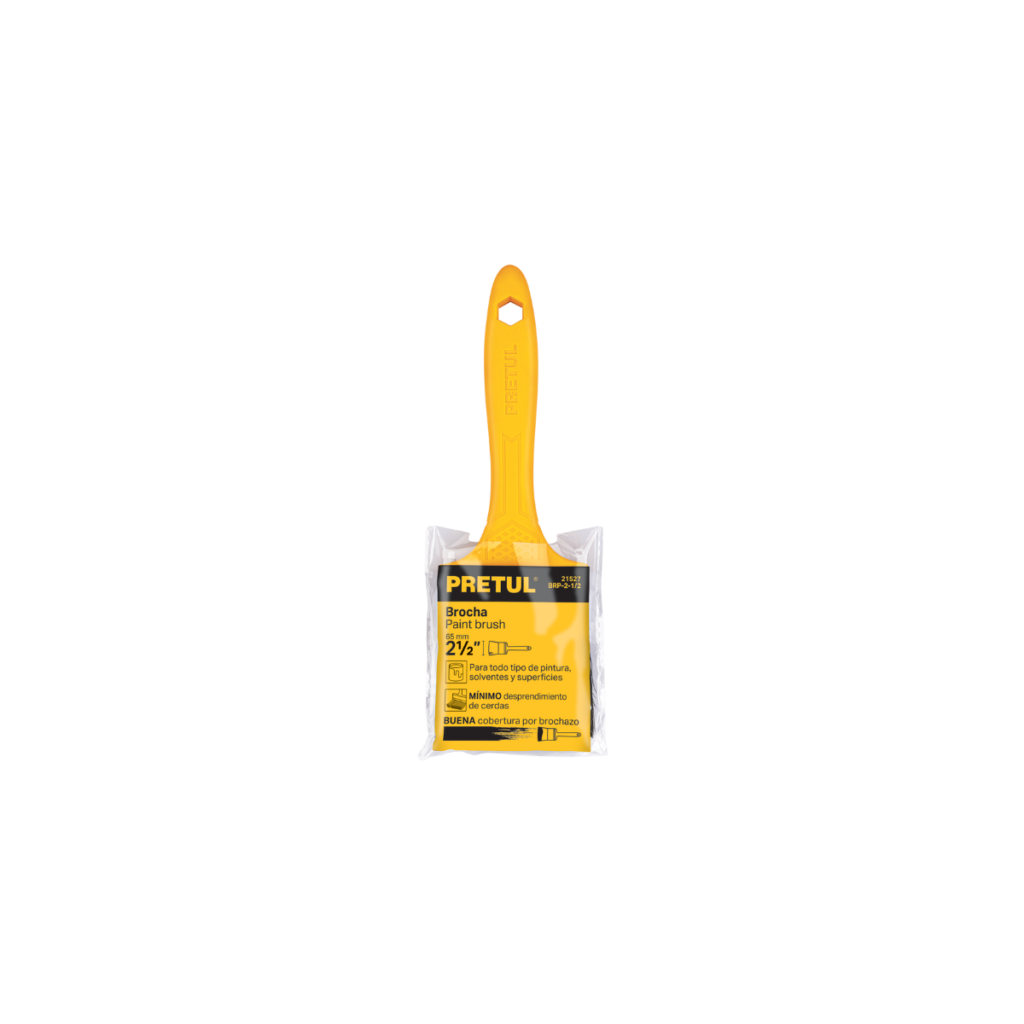 Brocha Plastico 2 1/2" Pretul 21527