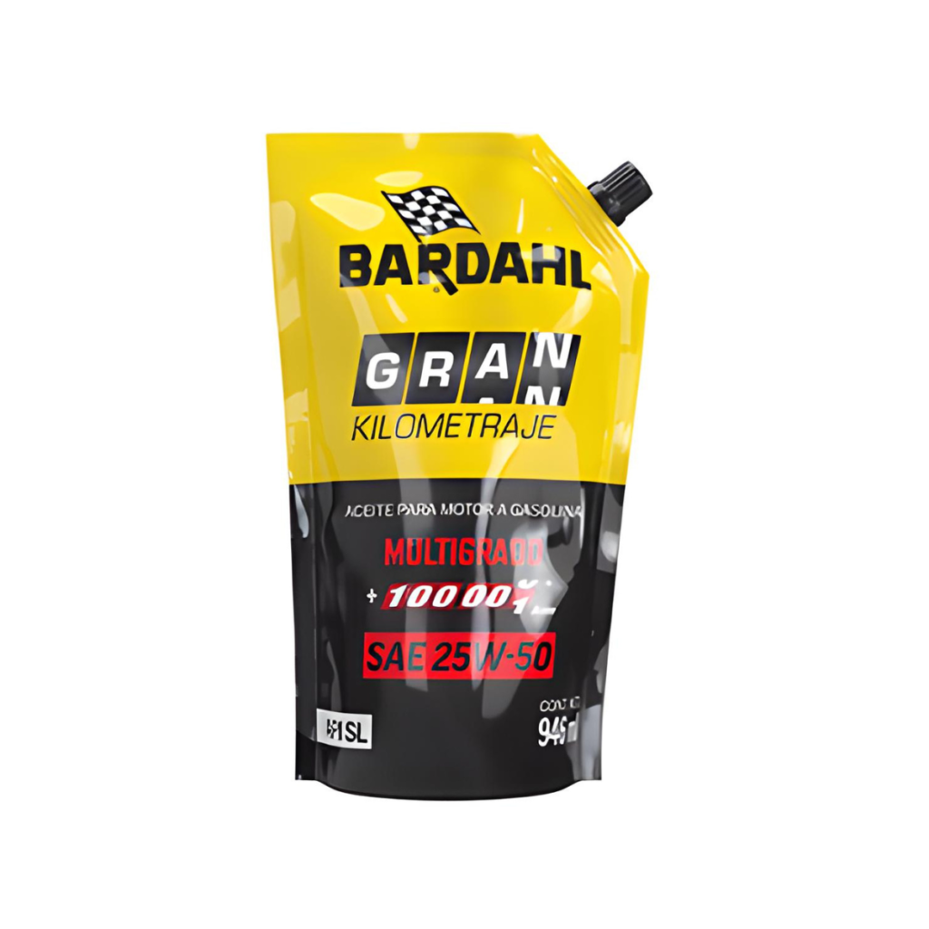 Aceite Bardahl Sae 25W-50 Api Sl Alto Km 16261