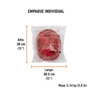 Casco De Seguridad Rojo 25044 Pretul: imagen 4